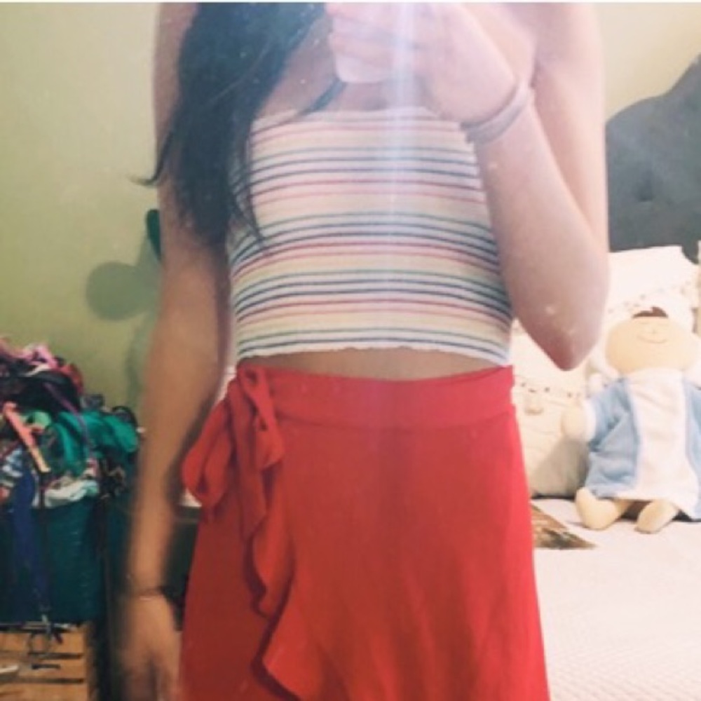 Rainbow Tube Top